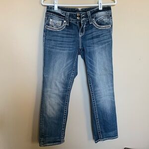 Women’s Vigoss Size 3/4 Length 23 cropped jeans